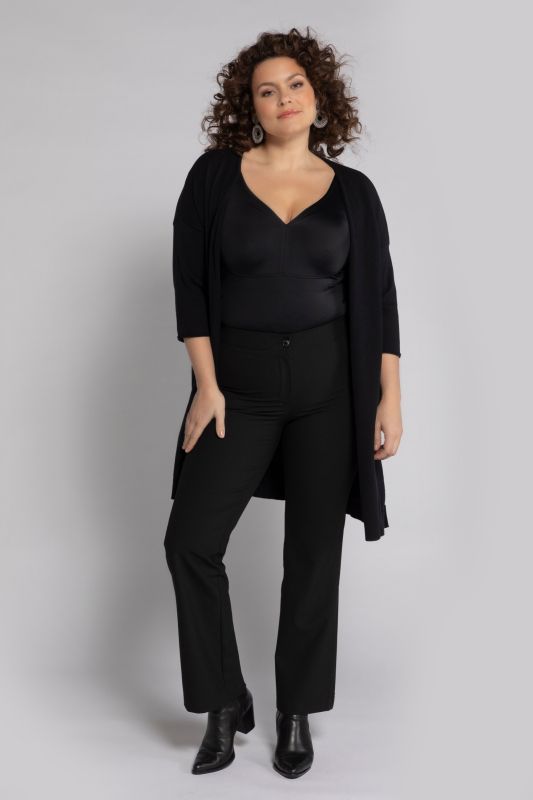 Pantalon  Tilda , confort du stretch, ceinture, coupe Marlène étroite