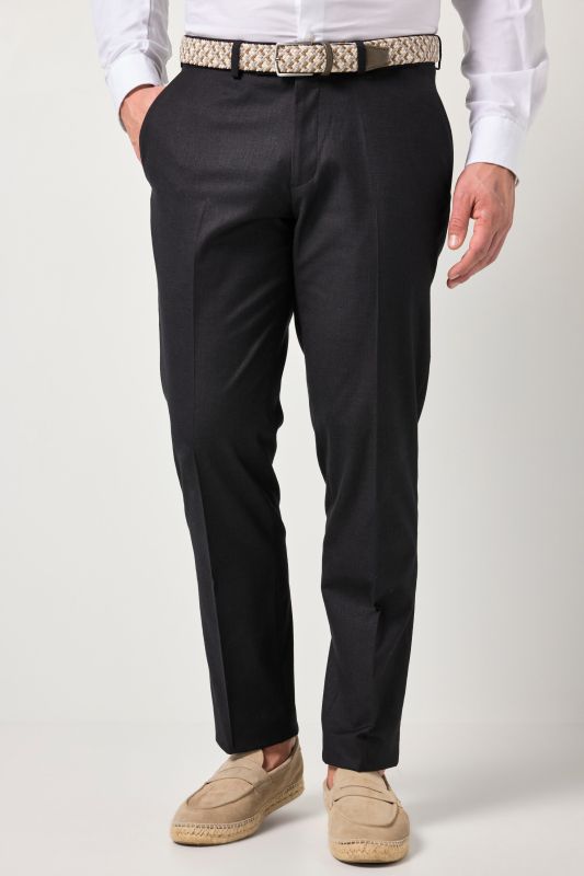 Pantalon de ville JP 1880 en lin mélangé, technologie FLEXNAMIC®, combinable avec d'autres articles de la gamme Korsika, collection Business - jusqu'à la taille 38