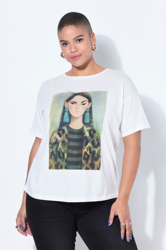 T-shirt oversize à motif femmes