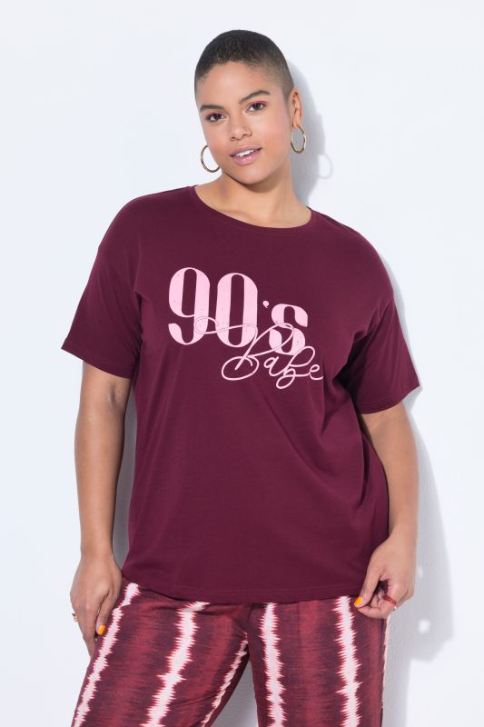 T-shirt oversize, imprimé 90s Babe