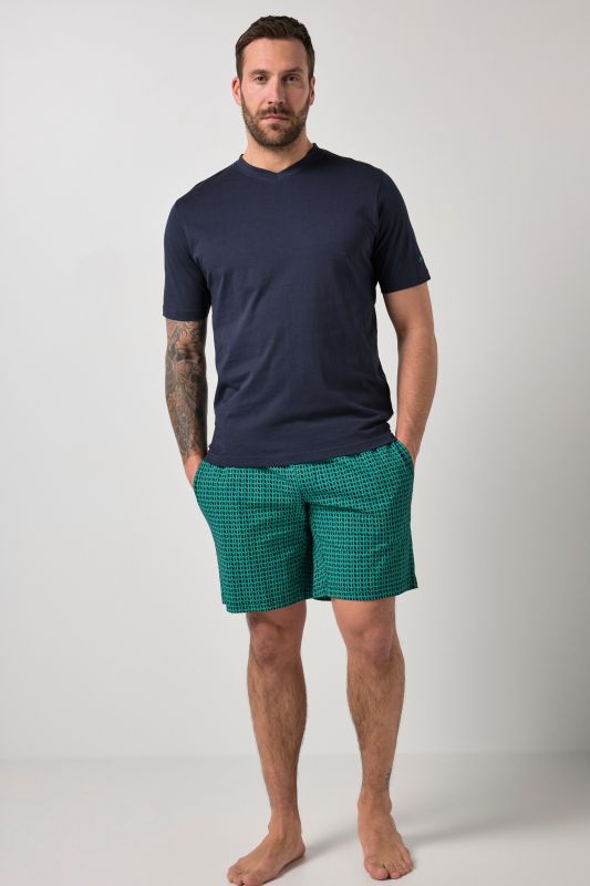 Pyjama JP 1880 2 pièces (T-shirt + pantalon), collection Homewear - jusqu'au 8 XL