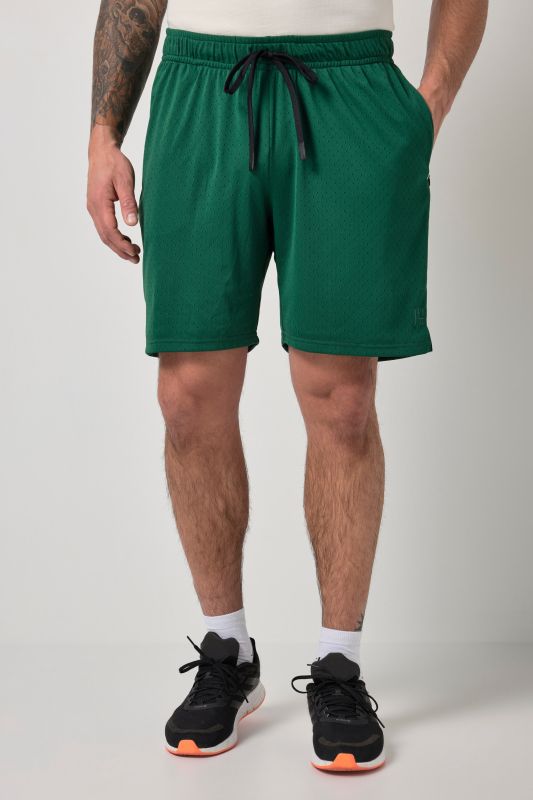 Bermuda JAY-PI en mesh, coupe Relaxed Fit, collection Fitness - jusqu'au 7 XL