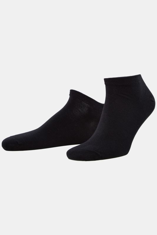 Chaussettes pour sneakers, coloris uni, lot de 2