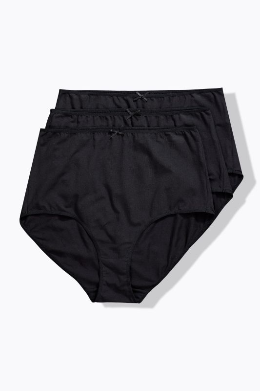 Culottes maxi, lot de 3, couleurs unies