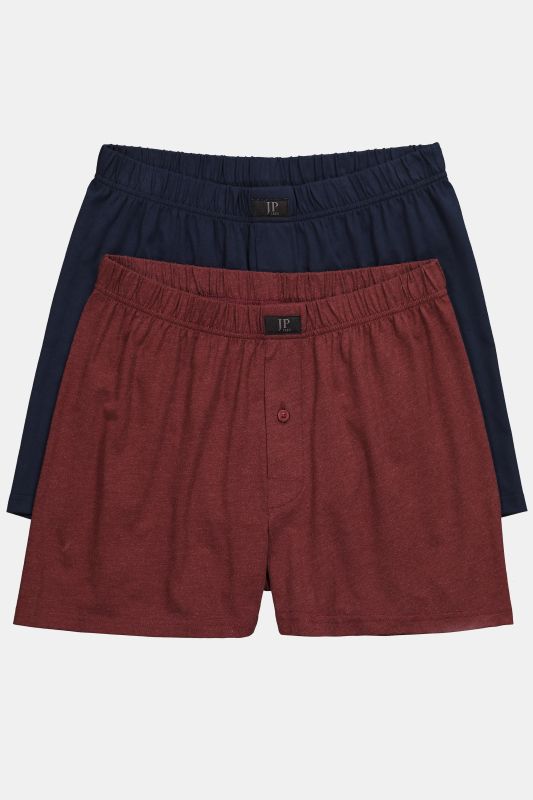 Lot de 2 boxers JP 1880, label OEKO-TEX, sous-vêtements - jusqu'au 8 XL