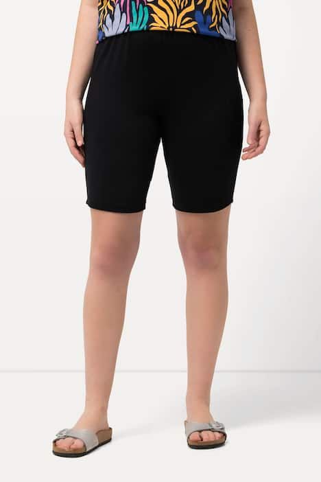Cycliste élastique à jambe étroite, en coton bio