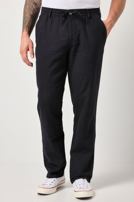 Pantalon en lin mélangé JP 1880, modèle à enfiler - jusqu'à la taille 74