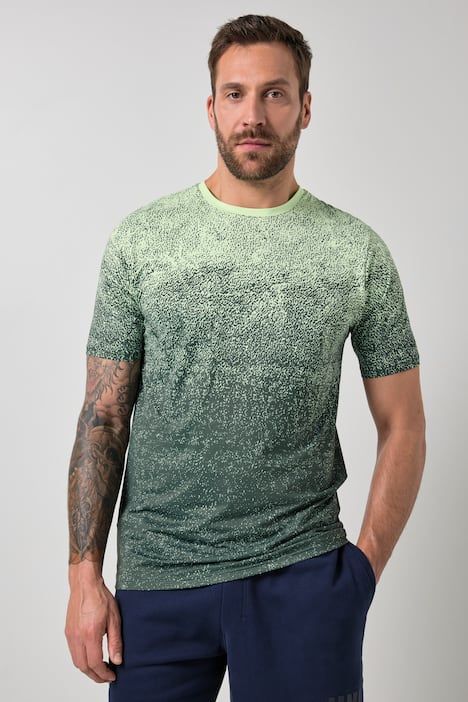 T-shirt finition FLEXNAMIC® à manches courtes, collection Fitness, avec technologie QuickDry et imprimé intégral - jusqu'au 7 XL