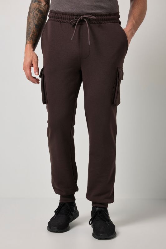 Pantalon cargo en molleton JAY-PI. Collection Fitness, taille élastique – jusqu'au 7&nbsp;XL