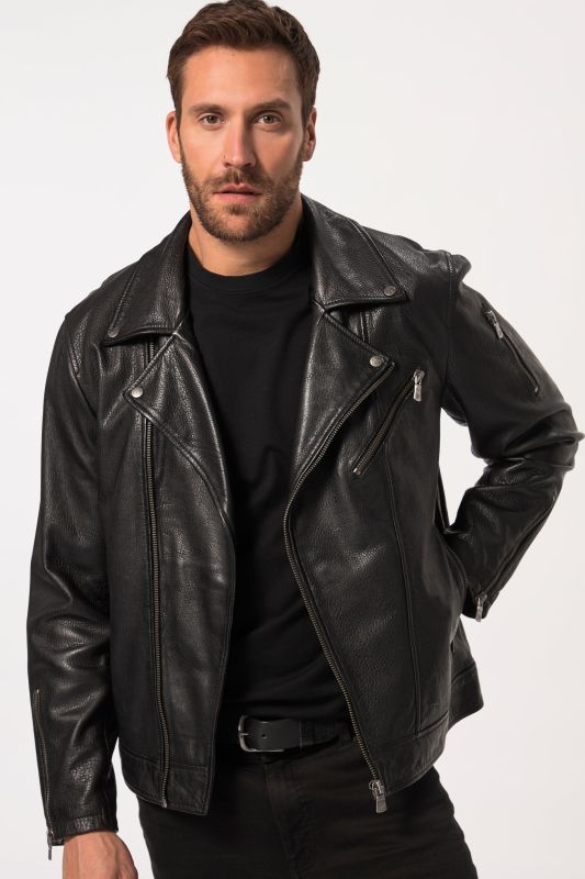 Veste de moto Perfecto en cuir nappa d'agneau raffiné