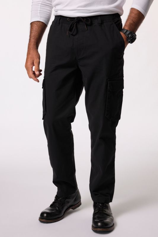Pantalon cargo JP 1880 FLEXNAMIC®, nombreuses poches, coupe Straight Fit, jusqu'au 8 XL