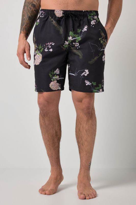 Short de bain JAY-PI, collection Beachwear, imprimé all-over - jusqu'au 8 XL
