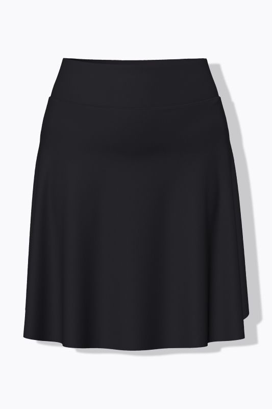 Skort 2-en-1, motif vagues et taille élastique, jupe/legging