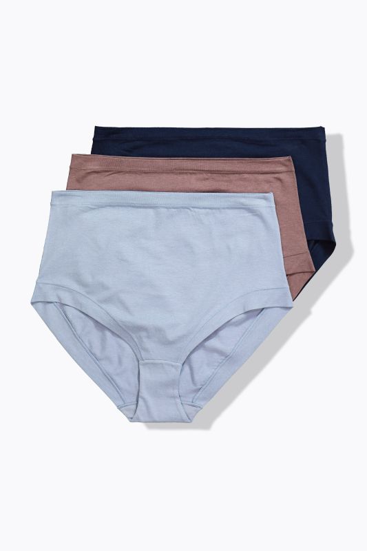 Culottes maxi en lot de 3, taille haute et style épuré