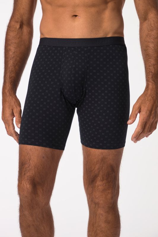 Boxer long avec technologie FLEXNAMIC®, taille confortable griffée