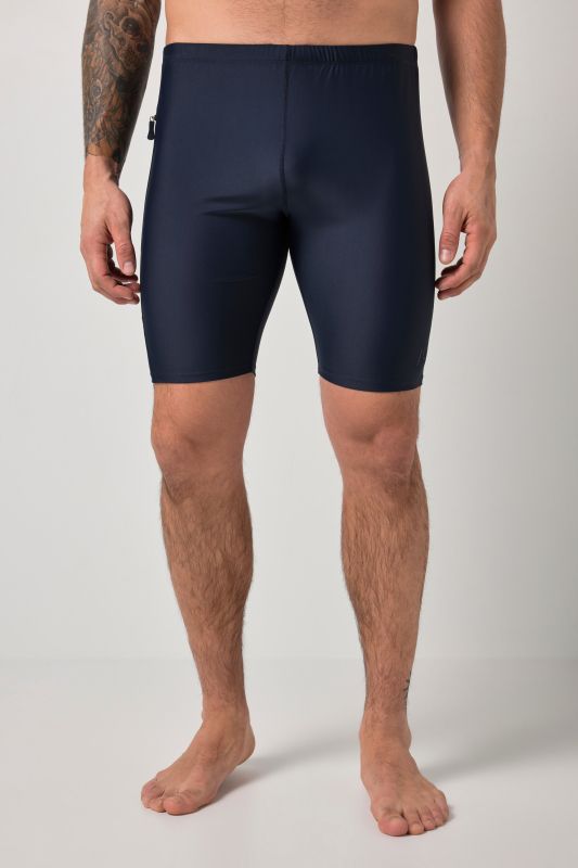 Short de bain coupe moulante, collection Beachwear, taille élastique et poche pour smartphone - jusqu'au 8 XL