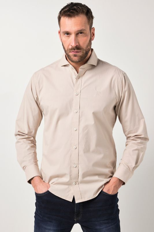 Chemise JP 1880 coupe Modern Fit, manches longues et col requin, collection Business - jusqu'au 8 XL