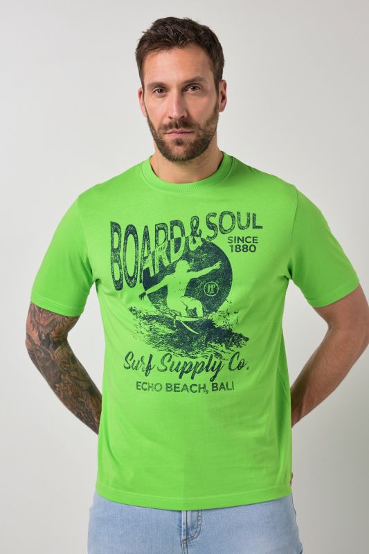 T-shirt à motif imprimé et manches courtes - jusqu'au 8 XL