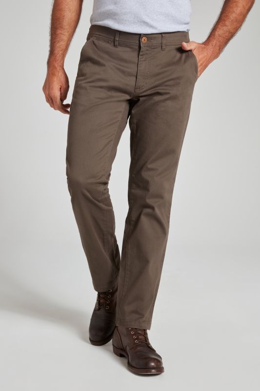 Chino Regular Fit à taille élastique - jusqu'à la taille 72/37