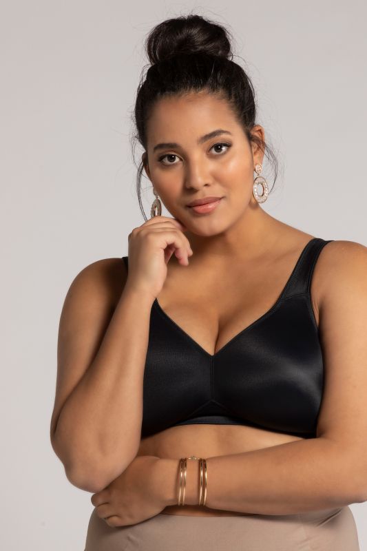 Soutien-gorge en microfibre, sans armatures, bonnets moulés - lot de 2