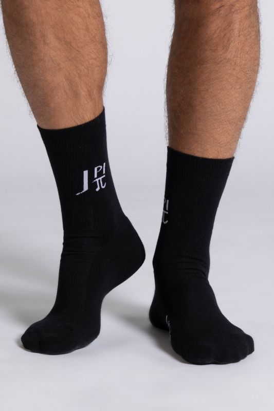 Lot de 2 paires de chaussettes de sport JAY-PI. Semelle intérieure en éponge et logo JAY-PI