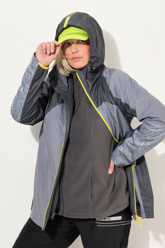 Veste technique imperméable, avec veste intérieure et fermeture à glissière à double sens