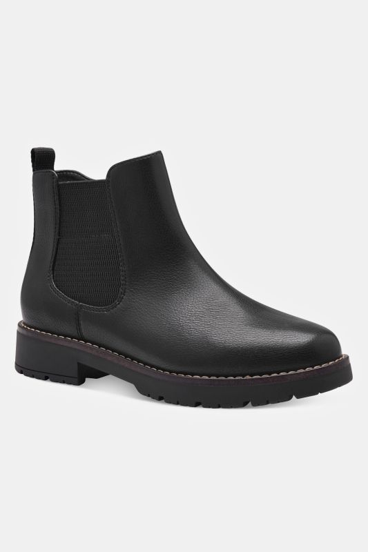 Bottines Chelsea Jana Softline, véganes - largeur H