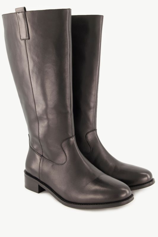 Bottes en cuir, tige XXL et largeur H