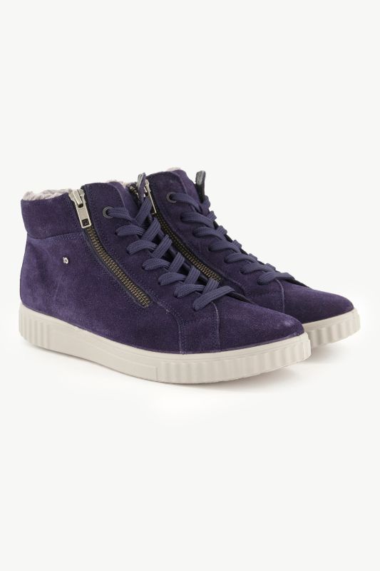 Sneakers en cuir Jomos, fermetures zippées, doublure en polaire - largeur H