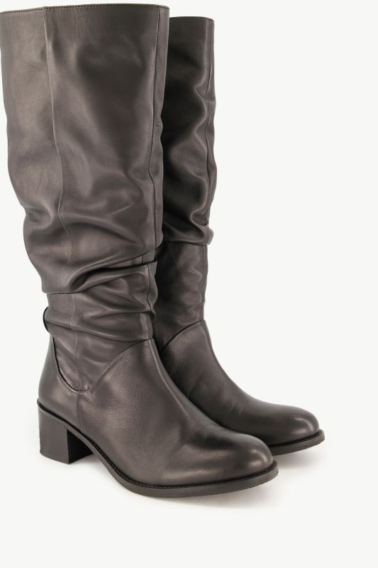 Bottes en cuir tige XL, largeur H