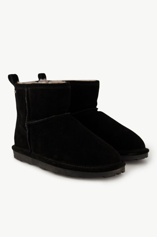 Bottines en cuir d'agneau Axelda, cuir suédé, largeur H