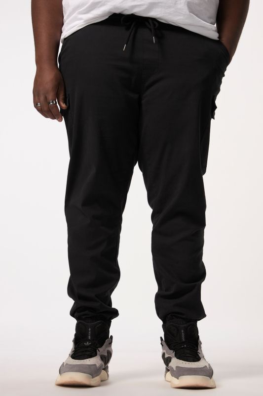 Pantalon cargo STHUGE, coupe Modern fit 6 poches, taille élastique - jusqu'au 8 XL