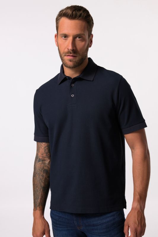 Polo JP AWARE à manches courtes, maille piquée, coton bio certifié GOTS - jusqu'au 8&nbsp;XL