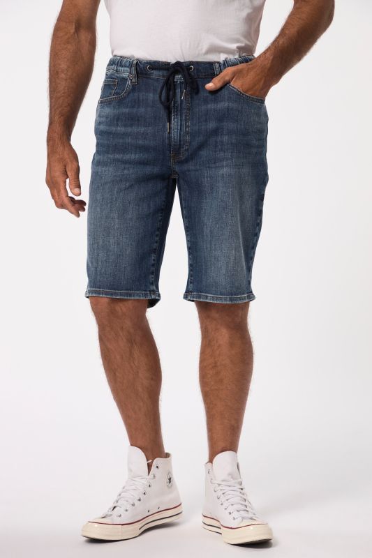 Bermuda à enfiler JP1880 en tissu Lightweight. Coupe Modern Straight Fit - jusqu'au 8XL