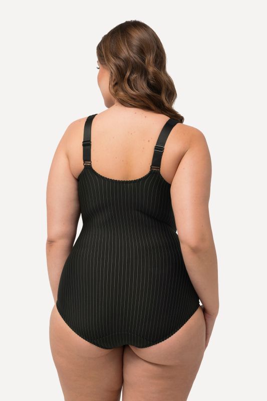 Body moulant à fines rayures, se porte sans soutien-gorge