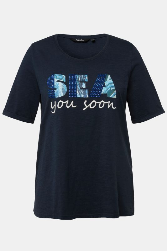 T-shirt Sea you soon, coupe Classic. Col rond et manches courtes
