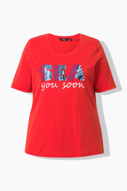 T-shirt Sea you soon, coupe Classic. Col rond et manches courtes