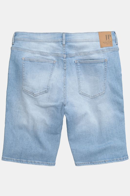 Bermuda en jean JP 1880, technologie FLEXNAMIC®, coupe Straight Fit avec 5 poches - jusqu'à la taille 74