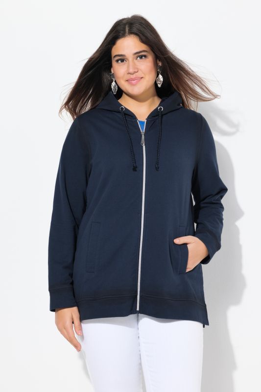 Gilet à capuche, manches longues et effet « bombe de peinture »