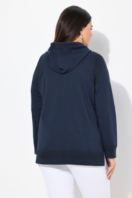 Gilet à capuche, manches longues et effet « bombe de peinture »