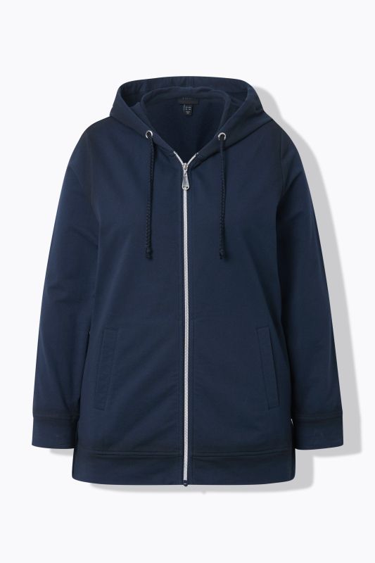 Gilet à capuche, manches longues et effet « bombe de peinture »