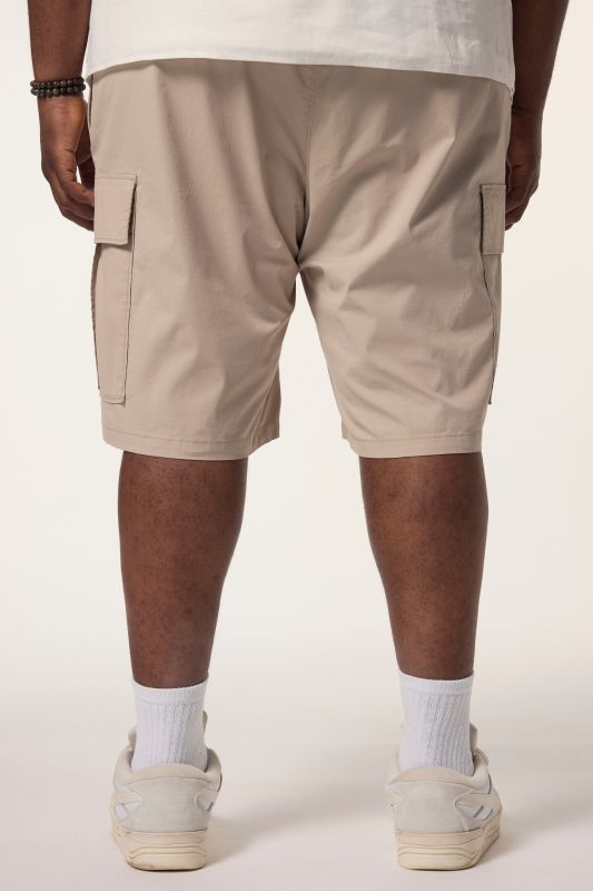 Bermuda cargo STHUGE, taille élastique, coupe Baggy Fit - jusqu'à la taille 74