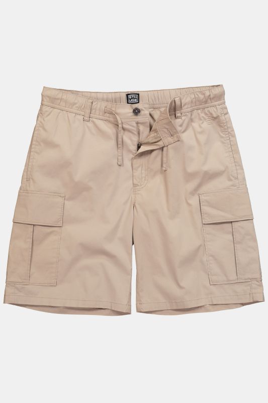 Bermuda cargo STHUGE, taille élastique, coupe Baggy Fit - jusqu'à la taille 74