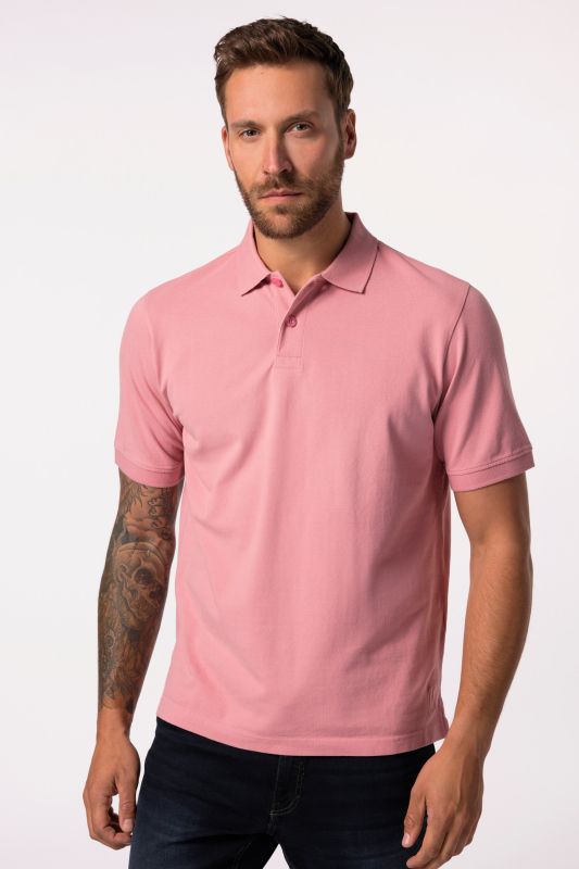 Polo collection Basic à manches courtes, en coton piqué - jusqu'au 10XL