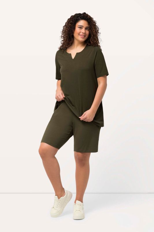 Short en jersey, poches et taille élastique