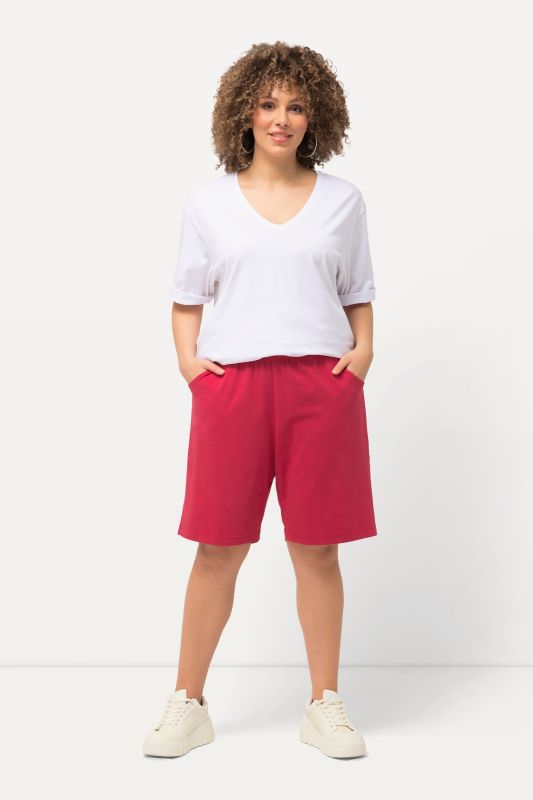 Short en jersey, poches et taille élastique