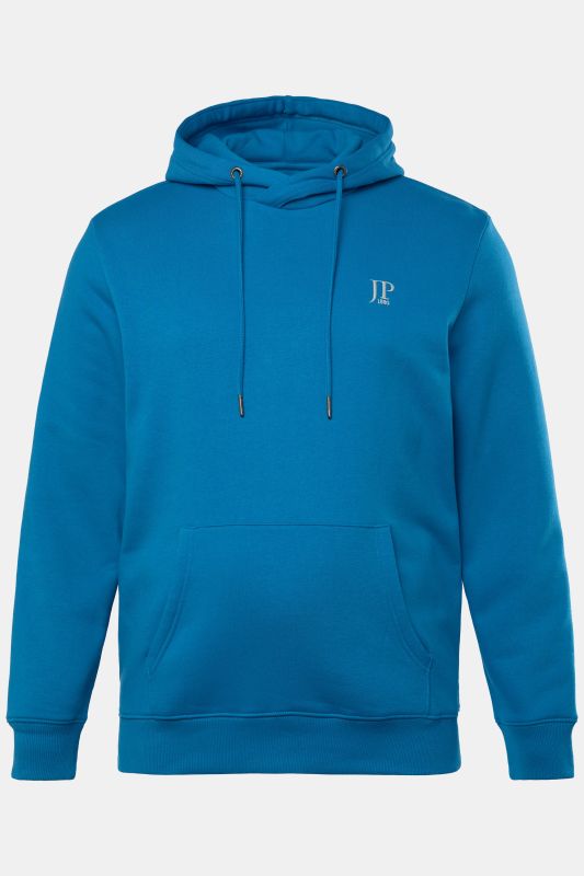 Sweat-shirt à capuche JP 1880, logo JP sur la poitrine, poche kangourou - jusqu'au 8 XL