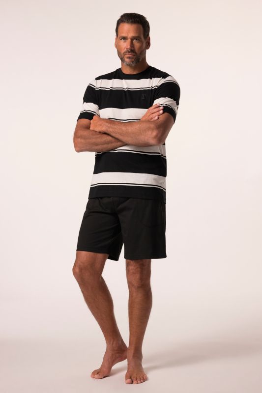 Pyjama JP 1880 collection Homewear, T-shirt rayé + short – jusqu'au 8&nbsp