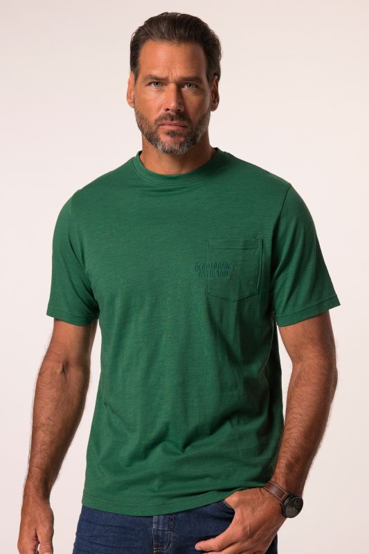 T-shirt JP 1880 à manches courtes, poche poitrine - jusqu'au 8 XL