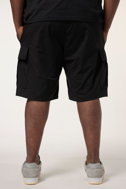 Bermuda cargo STHUGE, taille élastique, coupe Baggy Fit - jusqu'à la taille 74
